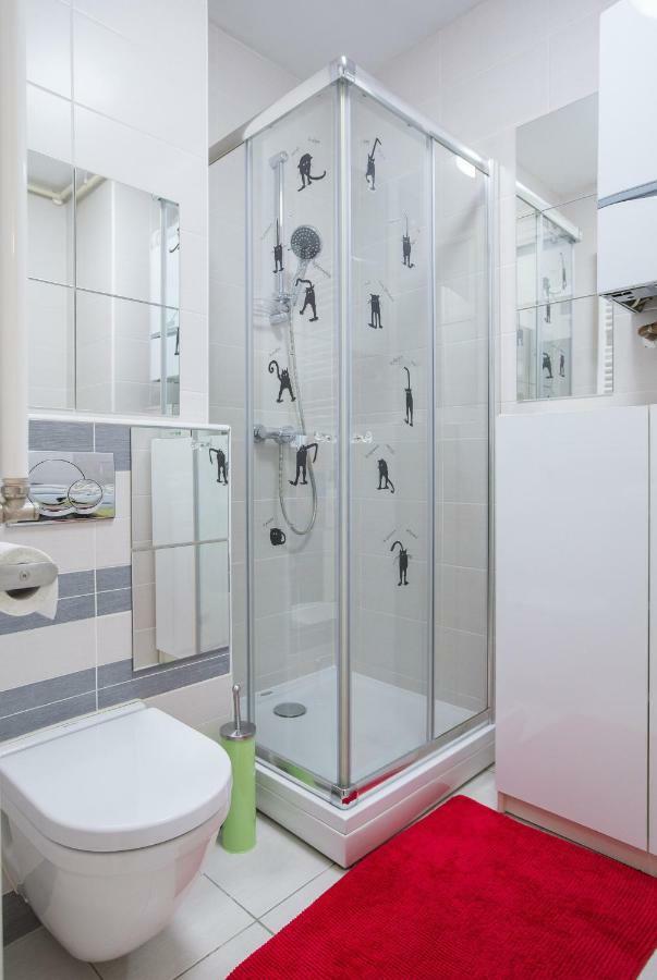 Cozy & Modern Studio With Balcony Zágráb Kültér fotó